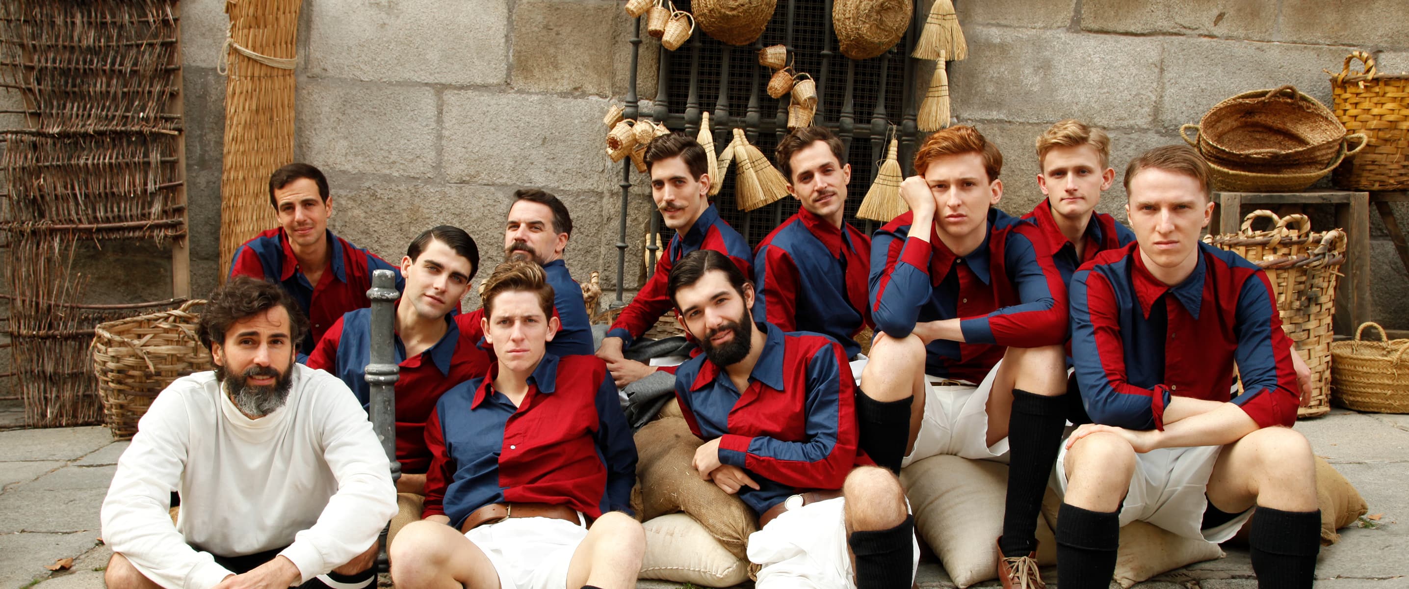 The FC Barcelona players from the short movie, “El Clásico”.