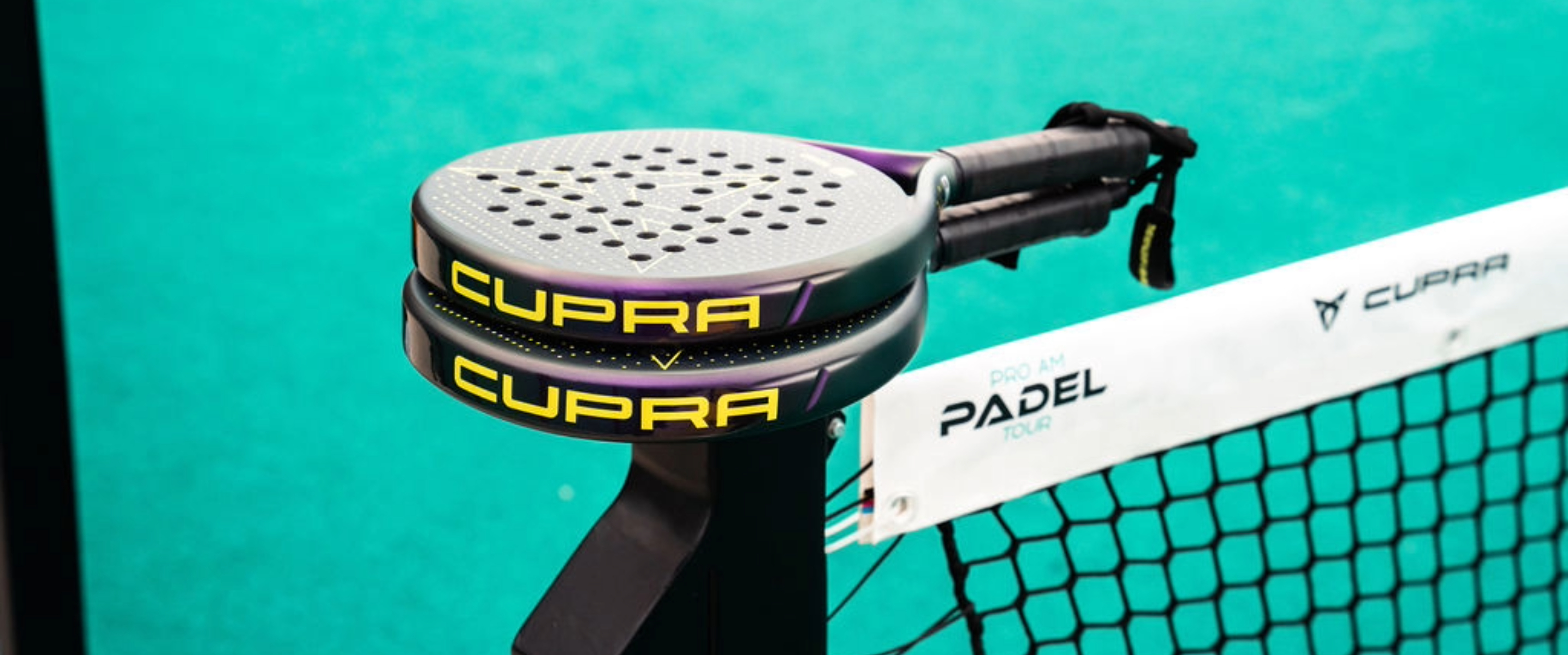 CUPRA UK x Wilson Padel racket