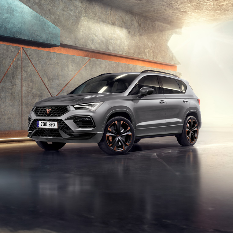 cupra ateca 2020 engine 300 hp rodium grey colour