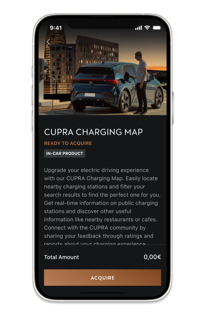 Find the CUPRA Charging Map